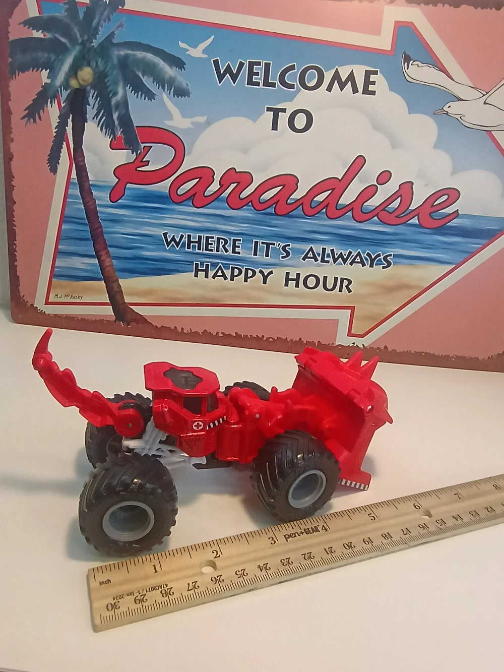 Spin Master Monster Monster Jam Dirt Squad Scoopz 1/64 Scale